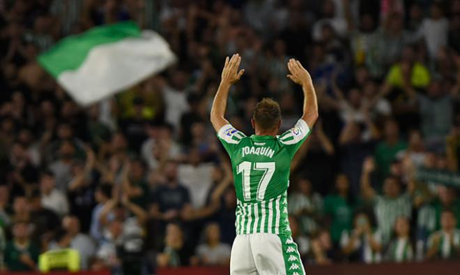 Joaquín, ante el Levante (Foto: Kiko Hurtado).