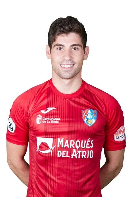 Julen Arellano con la camiseta del Calahorra (Foto: CD Calahorra).