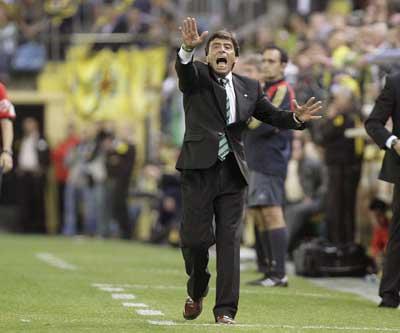 Paco Chaparro, en Villarreal en 2007.