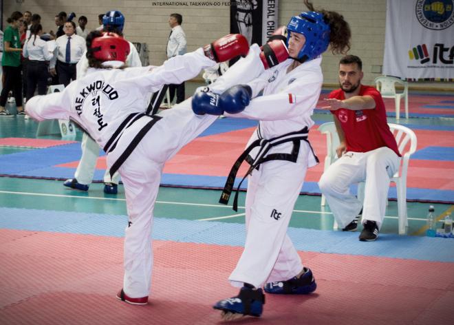 Una imagen de una de las competiciones de taekwondo (Foto: Club Invictus).