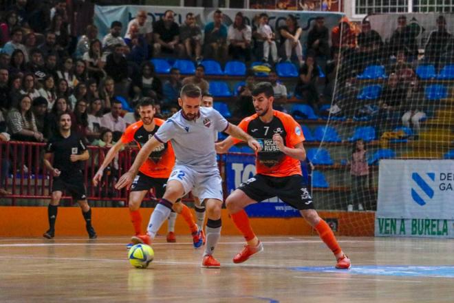 El Levante FS en Burela (Foto: Levante UD)