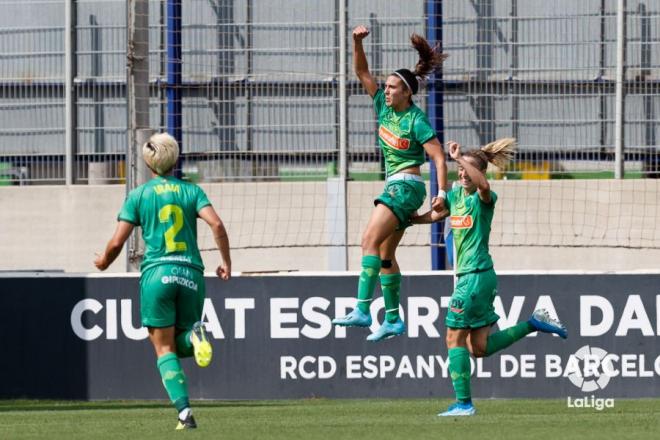 Marta Cardona celebra su gol ante el Espanyol (Foto: LaLiga).