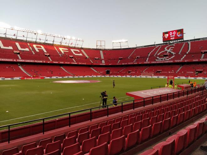 El Estadio Ramón Sánchez-Pizjuán albergará la final de la Europa League 2021.