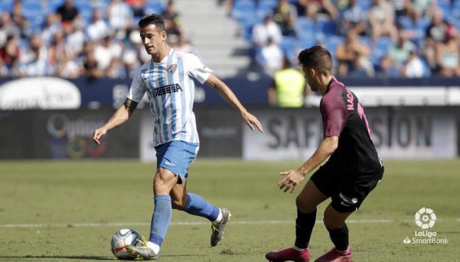 Lance del Málaga-Sporting (Foto: LaLiga).