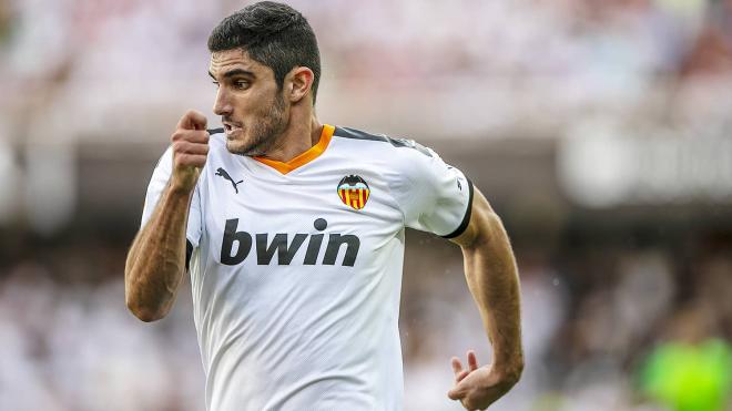 Guedes, en un partido con el Valencia (Foto: Lázaro de la Peña / Valencia CF)