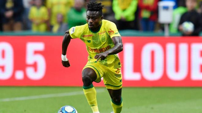 Moses Simon con el Nantes.