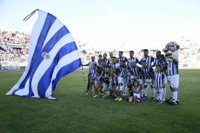 Formación inicial del Recreativo de Huelva (Clara Verdier).