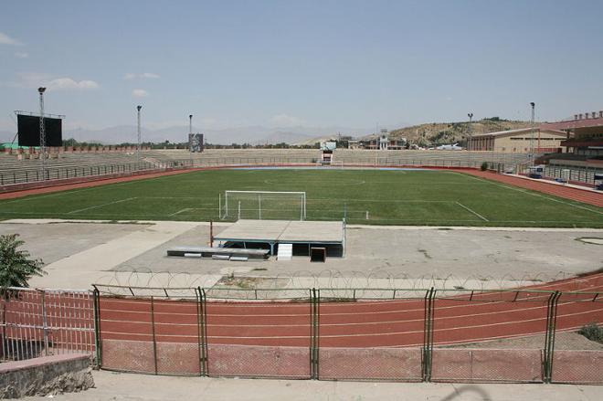 Antiguo estadio Ghazi de Kabul.