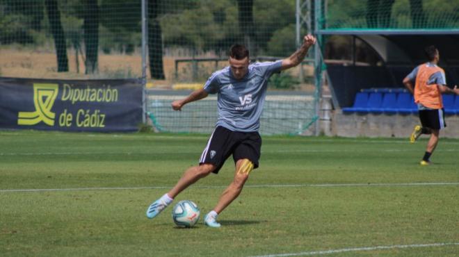 Salvi, en un entrenamiento (Foto: CCF).