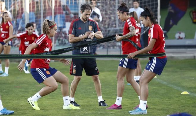 Entrenamiento Selección Española de Fútbol Femenino