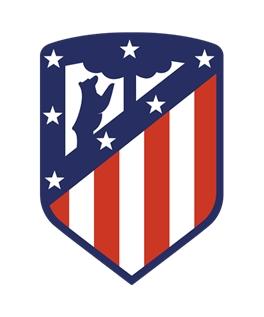 Escudo actual del Club Atlético de Madrid, modificado por última vez en 2017 y creando una gran controversia.