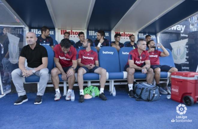 Paco López en Butarque. (Foto: LaLiga)