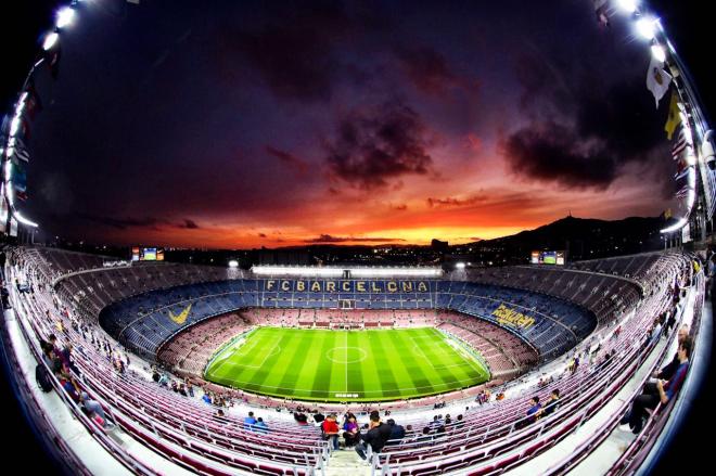 El Camp Nou antes del partido (Foto: FCB).