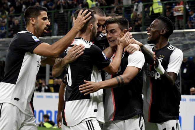 Celebración de la Juventus.