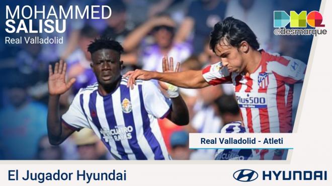 Salisu, Jugador Hyundai del Valladolid-Atlético.