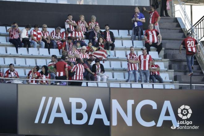 Aficionados del Athletic en Balaídos (Foto: LaLiga).