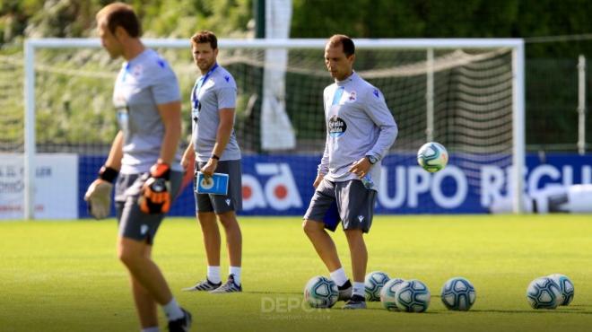 Equipo de trabajo del Deportivo (Foto:RCD)