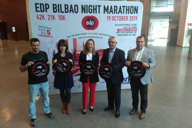 La Bilbao Night Marathon 2019 se ha presentado en el Palacio Euskalduna (Foto: EDB).