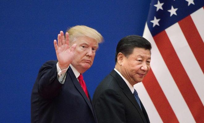Donald Trump y Xi Jinping.