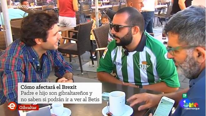 Kadrian y Andrew Smith, hablando en España Directo sobre el Brexit.