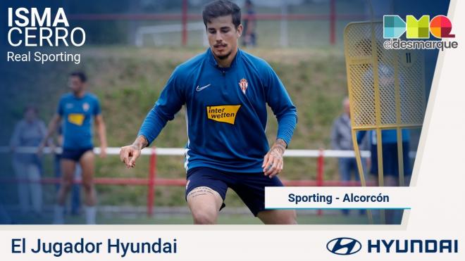Isma Cerro, Jugador Hyundai del Sporting-Alcorcón.