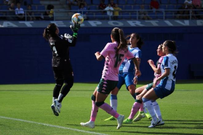 Imagen del partido entre el Espanyol y el Betis Féminas.
