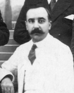 José Luis Gallegos, presidente del Sevilla en 1905.