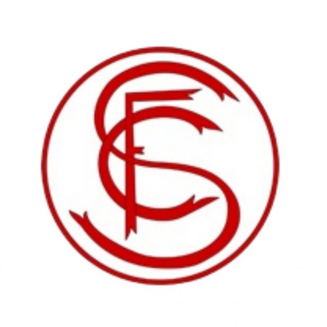 Escudo del Sevilla FC diseñado por Juan Lafita en 1908.