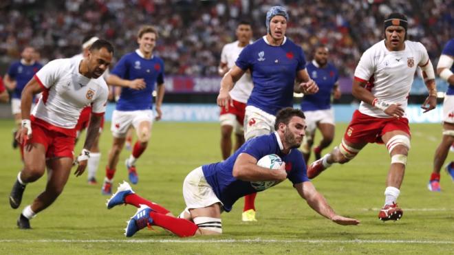 Francia se las verá con País de Galés en los cuartos del Mundial de rugby.