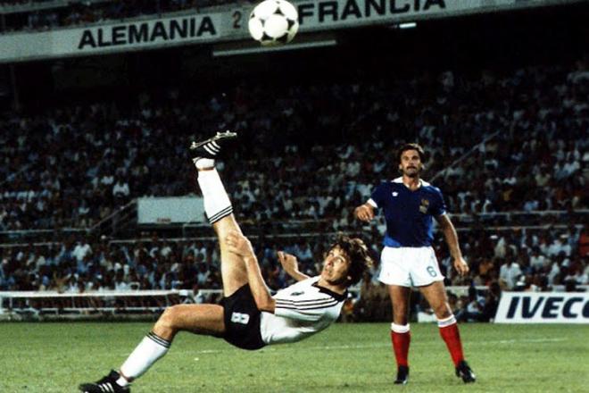 El Alemania-Francia del Mundial 82, jugado en el Sánchez-Pizjuán.