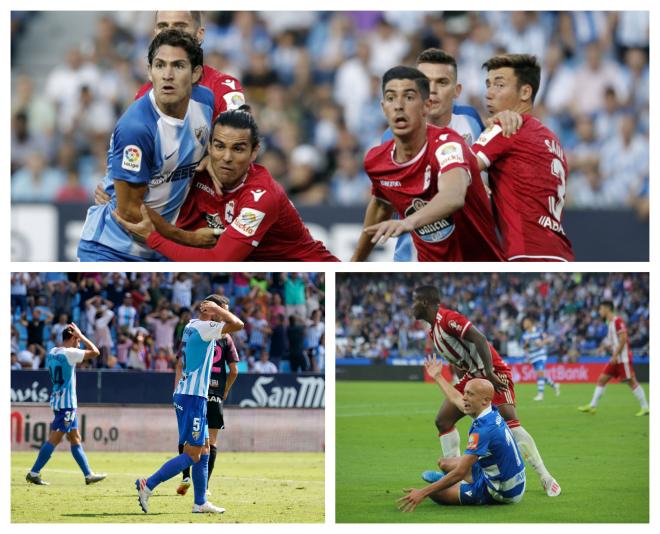 El Málaga y el Dépor son los dos peores equipos de LaLiga Smartbank.