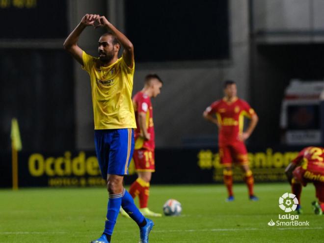 Fali celebra su gol ante Las Palmas (Foto: LaLiga).