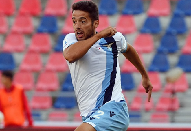 Jony, en un partido con la Lazio (Foto: Sslazio.it).