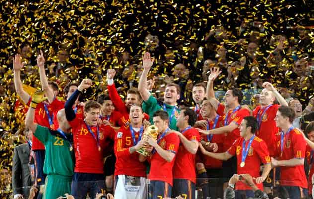 La selección española de Del Bosque se proclamó campeona del mundo en 2010 (Foto: EFE).