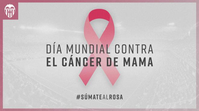 ‘Día Internacional contra el Cáncer de Mama’.