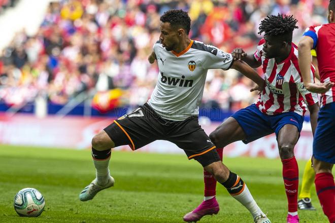 Coquelin se lesionó al final del Atlético-Valencia (Foto: Lázaro de la Peña / Valencia CF)