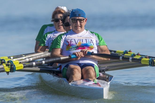 Imagen de la Sevilla International Rowing Masters Regatta.