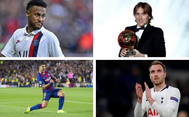 Algunos de los mejores futbolistas del mundo no entraron en los 30 nominados al Balón de Oro.