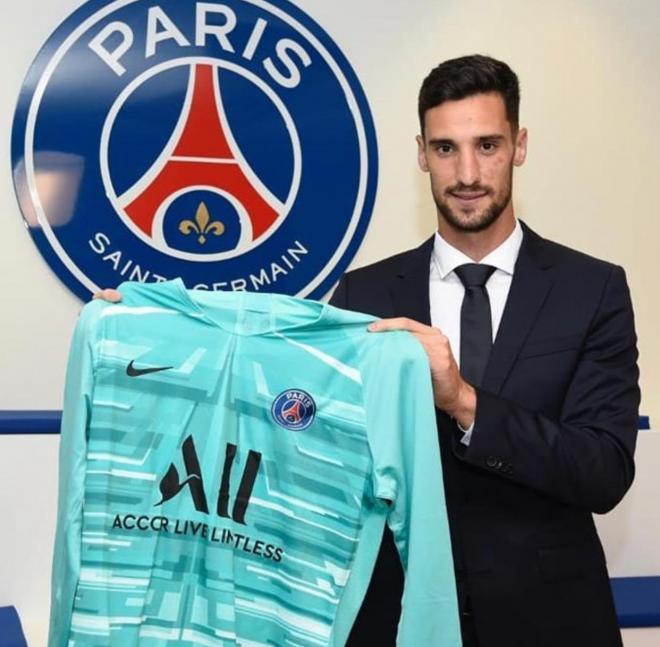 Sergio Rico, cerca de firmar por el Mallorca en enero (Foto: @PSG).