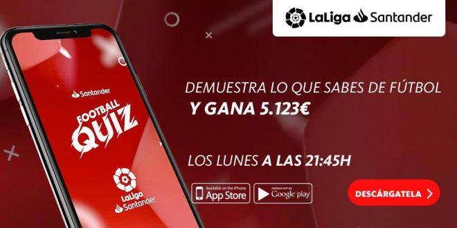 El 'Football Quiz' de LaLiga y el Banco Santander.