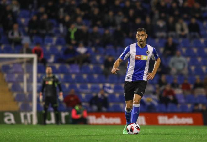 Samuel LLorca, defensa del Hércules.