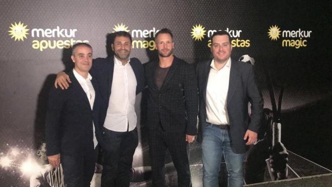 Acto de presentación oficial de Merkur Apuestas en Tenerife.