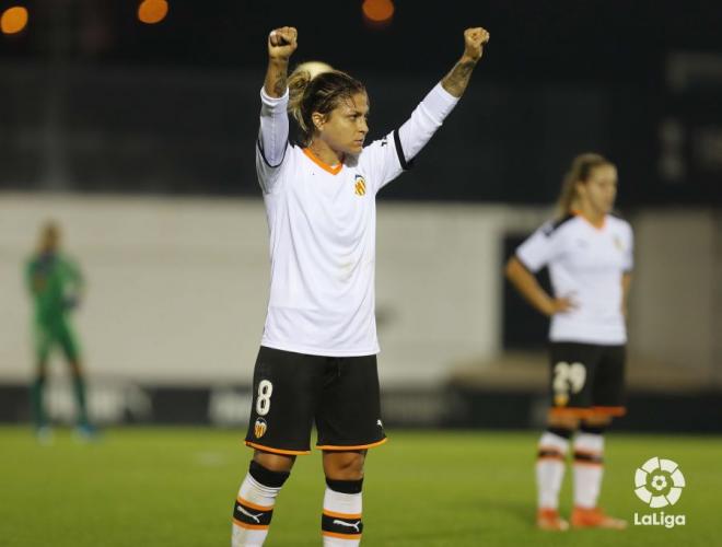 El Valencia CF Femenino ganó al Granadilla con goles de Carol Férez y Zenatha (Foto: LaLiga)