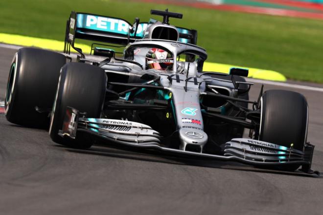 El Mercedes de Lewis Hamilton la pasada temporada.