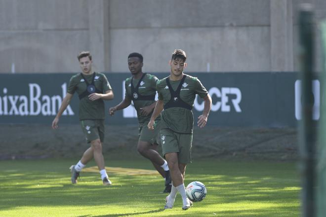 Ismael, en un entrenamiento (Foto: Kiko Hurtado).