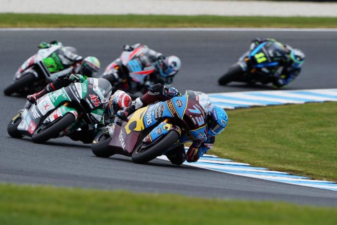 Álex Márquez, durante el GP (Foto: Twitter).