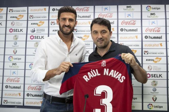 Raúl Navas se fue este verano a Osasuna procedente de la Real Sociedad.