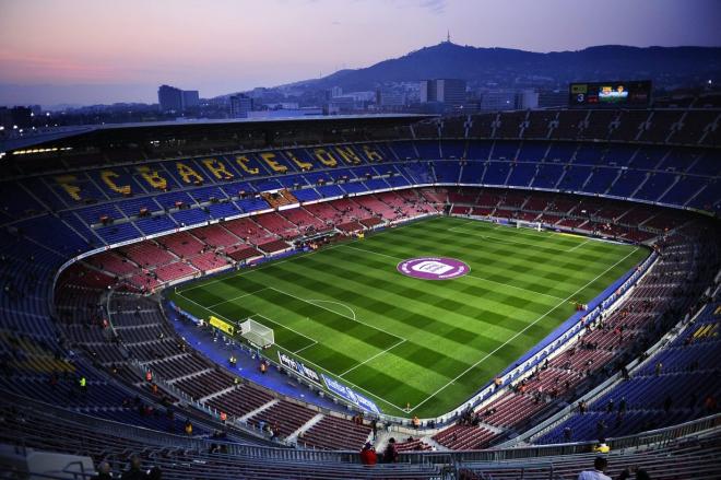 Camp Nou, estadio del Barça.