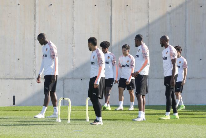 El posible once titular de Celades para enfrentarse al Sevilla (Foto: David González)