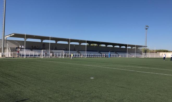 Estadio del CD Rociana del Condado. (Sporting de Huelva / Javier del Camps).